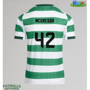 Celtic Callum McGregor #42 Hemmatröja 2025-26 Kortärmad